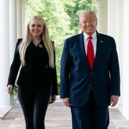 Donald Trump and his daughter Tiffany. Photo: @tiffanytrump/Instagram