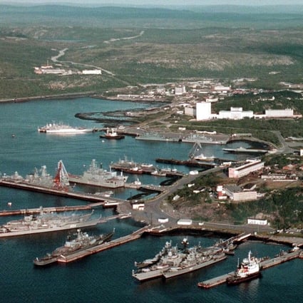 A Russian naval base in Severomorsk. Photo: EPA-EFE