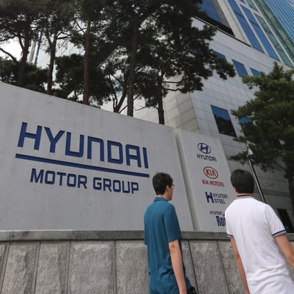 The headquarters of Hyundai Motor in Seoul. Photo: EPA