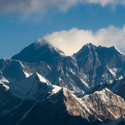 Traces of microplastics have been found close to the top of Everest, the highest location at which such pollutants have been discovered. Photo: AFP