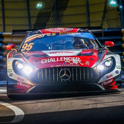 Darryl O’Young finished fourth in the Macau GT Cup on Sunday. Photo: Handout