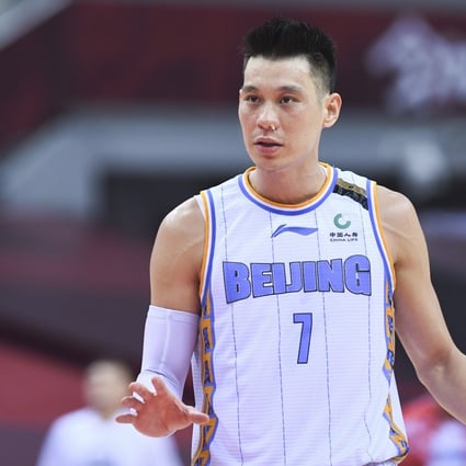 Jeremy Lin in action for the Beijing Ducks in the CBA play-off semi-final. Lin is hoping to return to the NBA as a free agent. Photo: Xinhua