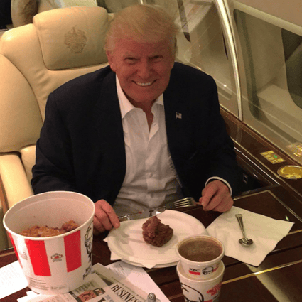 Donald Trump S Kfc Obsession Melania S Love Of Magnolia Bakery And Barron S Penchant For A Starbucks Frappuccino What Are The First Family S Favourite Foods And Drinks South China Morning Post
