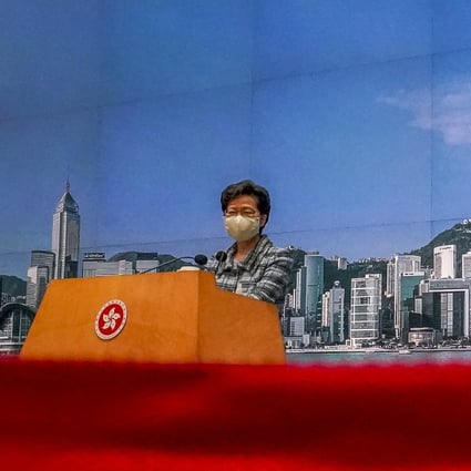 The stakes for Chief Executive Carrie Lam’s policy address there are especially high. Photo: Felix Wong