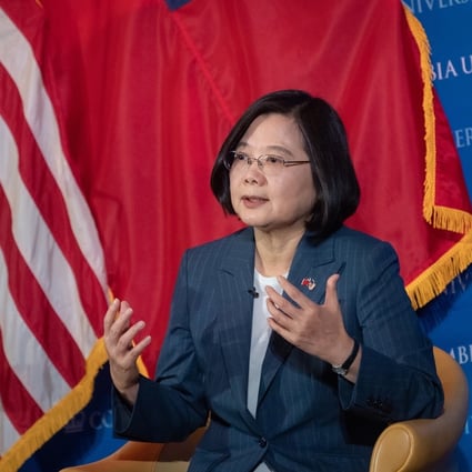 Taiwanese President Tsai Ing-wen congratulated Joe Biden on winning the US presidency even though he has not spelt out his position on US-Taiwan relations. Photo: EPA-EFE