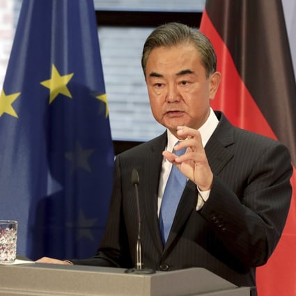 Chinese Foreign Minister Wang Yi called his EU counterpart on the same day the European Union leadership spoke to US president-elect Joe Biden for the first time. Photo: EPA-EFE