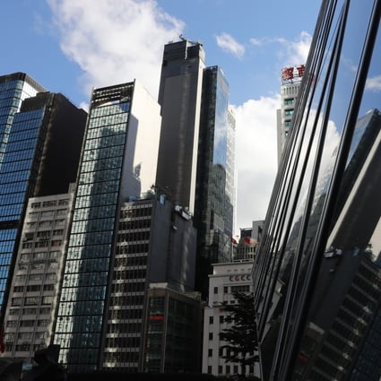 Office buildings in the financial district of Central, Hong Kong. Photo: Dickson Lee