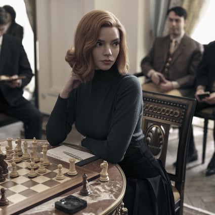 Anya Taylor-Joy in a still from The Queen’s Gambit. Photo: Charlie Gray/Netflix