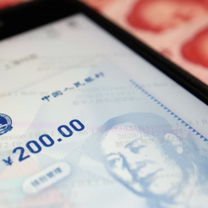 China is developing a central bank-backed digital yuan, while the United States is still considering how to proceed. Photo: Reuters