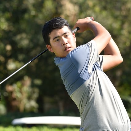 Markus Lam, 15, leads the Fanling Trophy at the halfway mark at Fanling. Photo: Handout