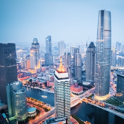 Tianjin’s economic output in the first three quarters of 2020 was 1 trillion yuan (US$151.8 billion), only a third of the size of Shanghai and Beijing. Photo: Shutterstock