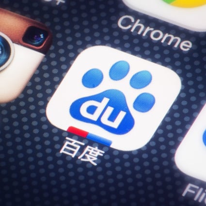 Baidu’s main search app has 544 million monthly active users, the company said in September. Photo: Shutterstock