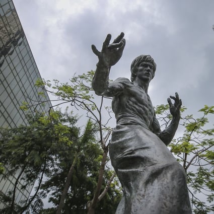 Bruce Lee’s statue on display at the Garden of Stars by Victoria Harbour in Tsim Sha Tsui – the only one in Hong Kong to recognise the martial arts film star. Photo: SCMP