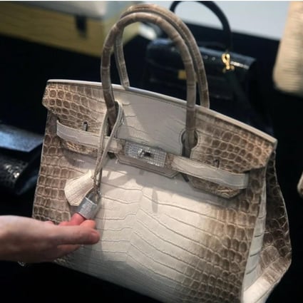 Nita Ambani and her ultra-rare Hermès Himalaya Birkin handbag, the pinnacle of a much celebrated line of designer tote bags. Photos: Luxurylaunches, @therealKarismaKapoor/Instagram