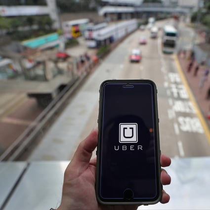 Uber is popular in Hong Kong despite being illegal in the city. Photo: Winson Wong