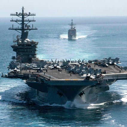 US Navy Denies Carrier Group s Move Into Gulf Was Triggered By Threats us-navy-denies-carrier-group-s-move-into-gulf-was-triggered-by-threats
