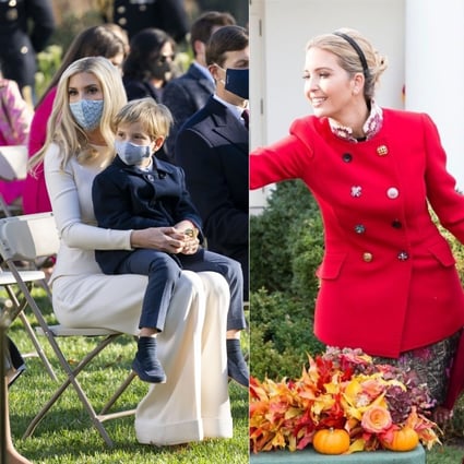 Ivanka Trump’s Thanksgiving style over the years. Photos: EPA-EFE, @Ivankatrump/Twitter, @Ivankatrump/Instagram