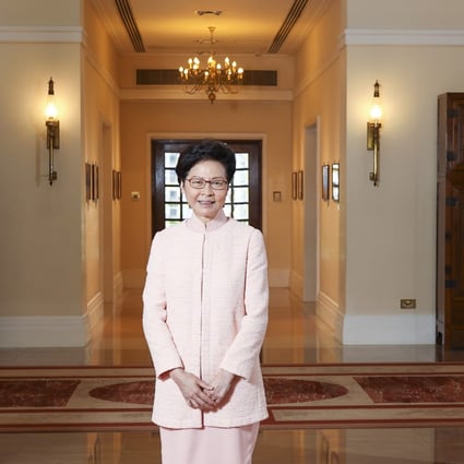 Carrie Lam sat down with the Post for a wide-ranging interview. Photo: Sam Tsang