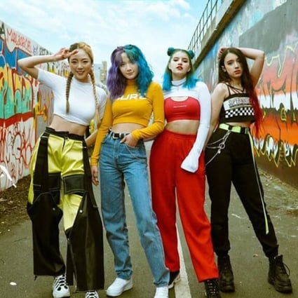 British K-pop girl group Kaachi have been criticised by many K-pop fans who do not recognise them as a K-pop act. Photo: FrontRow Records