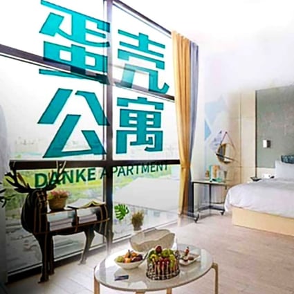 Danke’s crisis has sparked several conflicts between landlords and tenants after the company missed payments to owners, employees and contractors. Photo: Weibo