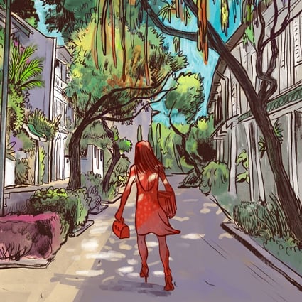 Sex worker Ashley Chan, a high-end escort in Singapore, pulls back the veil on the squeaky-clean city state’s sex industry. Illustration: Adolfo Arranz