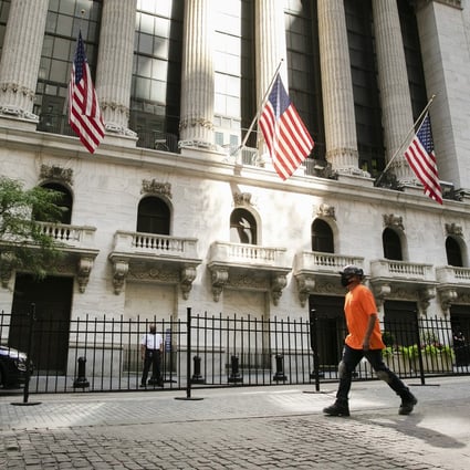 The New York Stock Exchange building. Some 210 US-listed Chinese companies are under scrutiny to comply with US auditing oversight under a bipartisan bill awaiting President Donald Trump’s signature. Photo: AP Photo