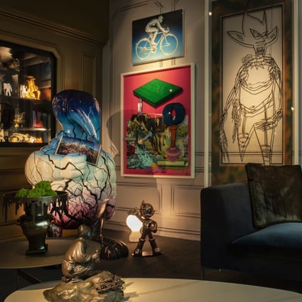 The Drawing Room in Hong Kong designer Alan Chan’s ‘apartment-style private museum’ in Quarry Bay. Photography: Alvin Chan