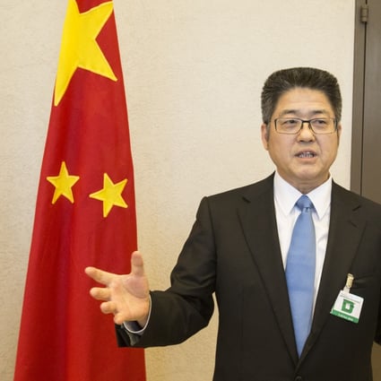 Foreign vice-minister Le Yucheng said critics were trying to silence China. Photo: Xinhua