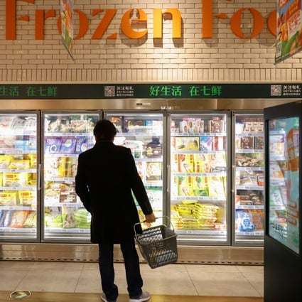 Coronavirus testing and disinfecting procedures in China have slowed down distribution of frozen food imports and dampened consumer interest. Photo: Reuters