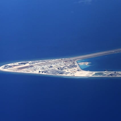 China built seven permanent islands in the South China Sea between 2013 and 2017. Photo: AP