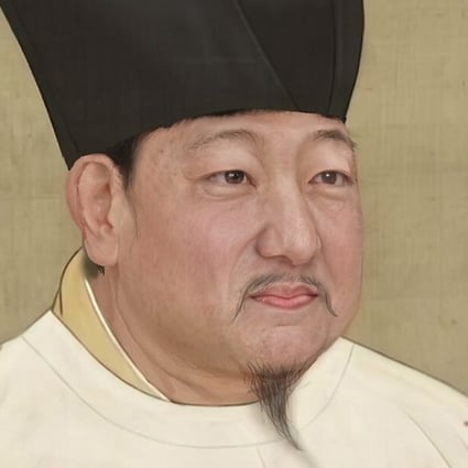 Independent Chinese video game developer Hu Wengu says the recreated faces of ancient Chinese rulers, such as Emperor Taizu of Song, were generated by artificial intelligence technology based on ancient paintings. Photo: Handout