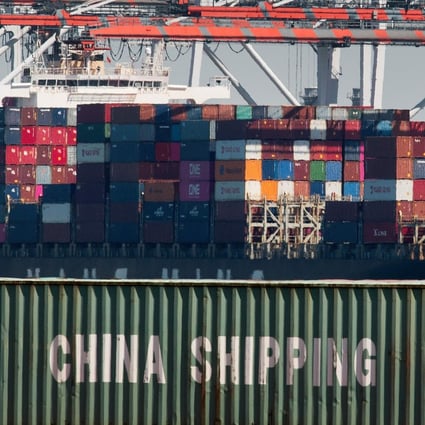 China’s exports grew by 11.4 per cent in October 2020, compared with a year earlier, while its imports grew by 4.7 per cent over the same period from a year ago. Photo: AFP