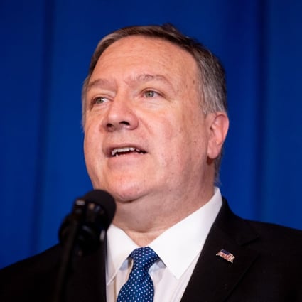 US Secretary of State Mike Pompeo has announced sanctions on top officials of China’s legislature for the body’s enforcement of the national security law imposed on Hong Kong. Photo: dpa