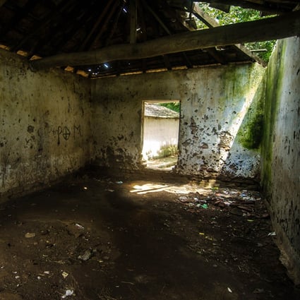 An abandoned room in Kanjia village of eastern Jharkhand state, India, where five women accused of witchcraft were murdered. Photo: AFP