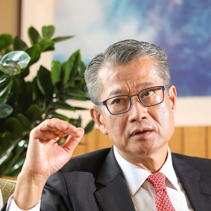 Financial Secretary Paul Chan believes Hong Kong’s economy could recover in the second half of next year. Photo: Nora Tam