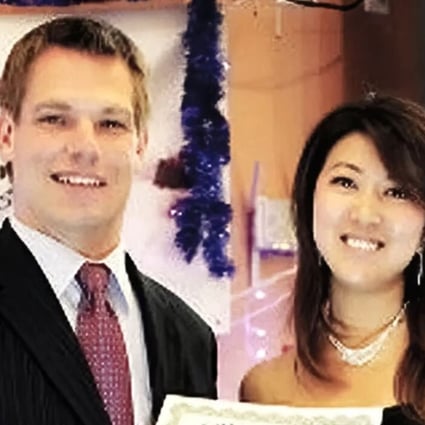 Eric Swalwell and the woman known as Christine Fang in 2012. Swalwell has been a member of the US House of Representatives since 2013. Photo: Facebook