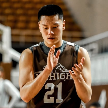 Chinese-Canadian basketball player Ben Li in training with NCAA division one team Lehigh University in Pennsylvania, US. Photo: Hannahally Photography