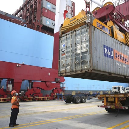China’s trade surplus surged to US$75.42 billion last month, from US$58.44 billion in October as export growth outstripped imports again. Photo: Xinhua