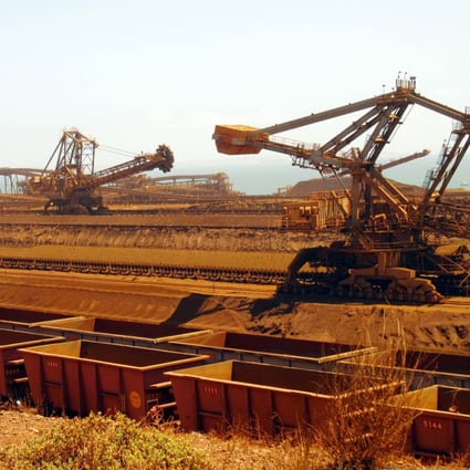 China imports about 60 per cent of its iron ore from Australia. Photo: AFP