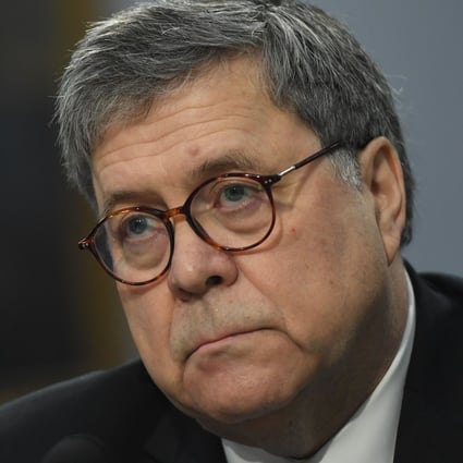 US Attorney General William Barr to step down | South China Morning Post