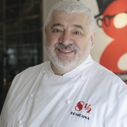 Umberto Bombana of the three-Michelin-star Hong Kong restaurant 8½ Otto e Mezzo Bombana was sent to a quarantine camp in November, along with his staff, after six of them tested positive for Covid-19 and were admitted to hospital. Photo: Paul Yeung