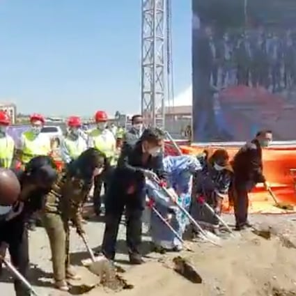 China has broken ground for the new US$80 million Africa CDC headquarters but the US is unimpressed with Beijing’s largesse. Photo: Twitter