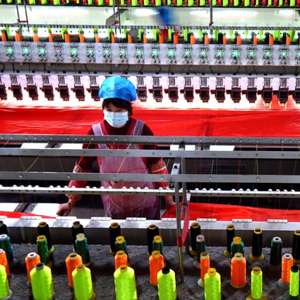 China’s two purchasing managers’ indices (PMI) are indicators of the economic health of the economy, gauging business sentiment in the sector. Photo: Xinhua