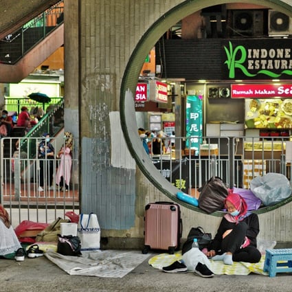 Although Hong Kong’s domestic workers are entitled to maternity rights, the reality they face is not quite straightforward. Photo: Mark Angeles