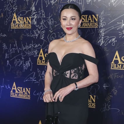 Actress Carina Lau on the red carpet of the Asian Film Awards at The Venetian Macao in 2018. Photo: Edward Wong