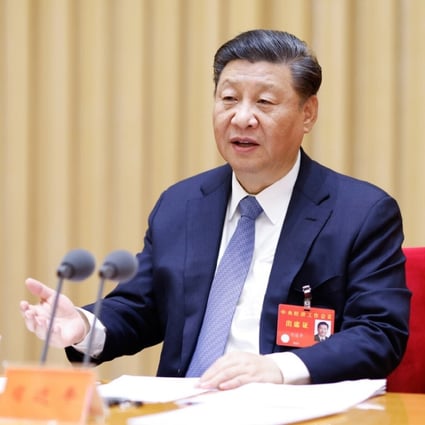 Chinese President Xi Jinping speaks at the Central Economic Work Conference on Friday. Photo: Xinhua
