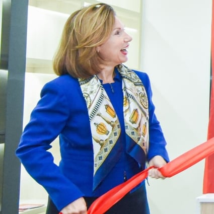 Manchester Metropolitan University’s new HQ in Wuhan, Hubei province, was opened by the British Ambassador to China, Caroline Wilson. Photo: Handout