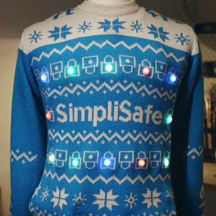SimpliSafe’s Social Distancing Sweater promotes a safer Christmas.