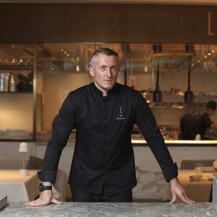 Olivier Elzer, culinary director of L‘Envol at the St Regis Hong Kong. Photo: SCMP / Xiaomei Chen