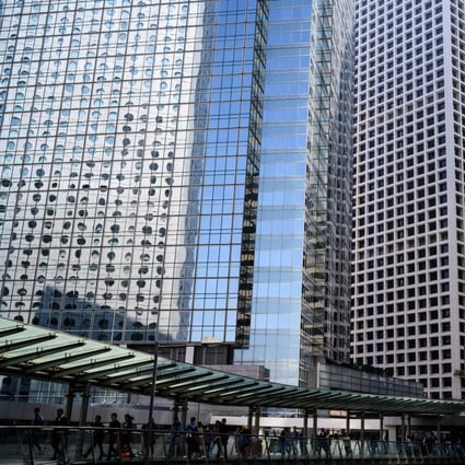 Central remains the world’s most expensive office market, but a rental correction is bringing its rates closer to its peers. Photo: AFP